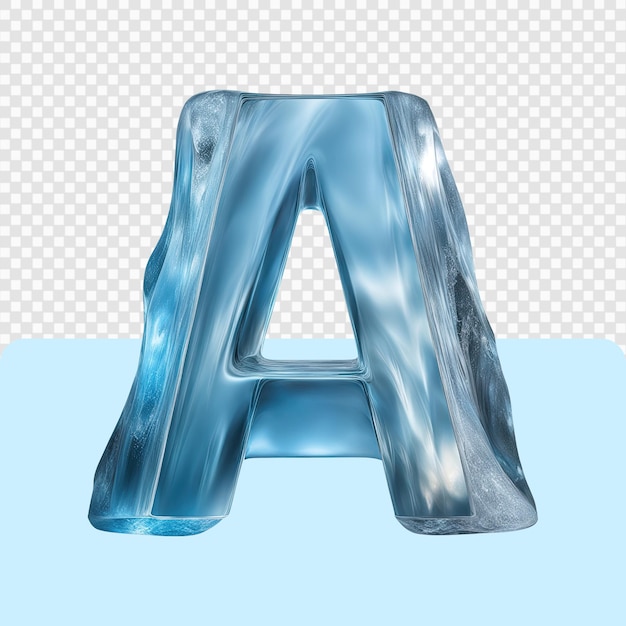 3d ice letter set