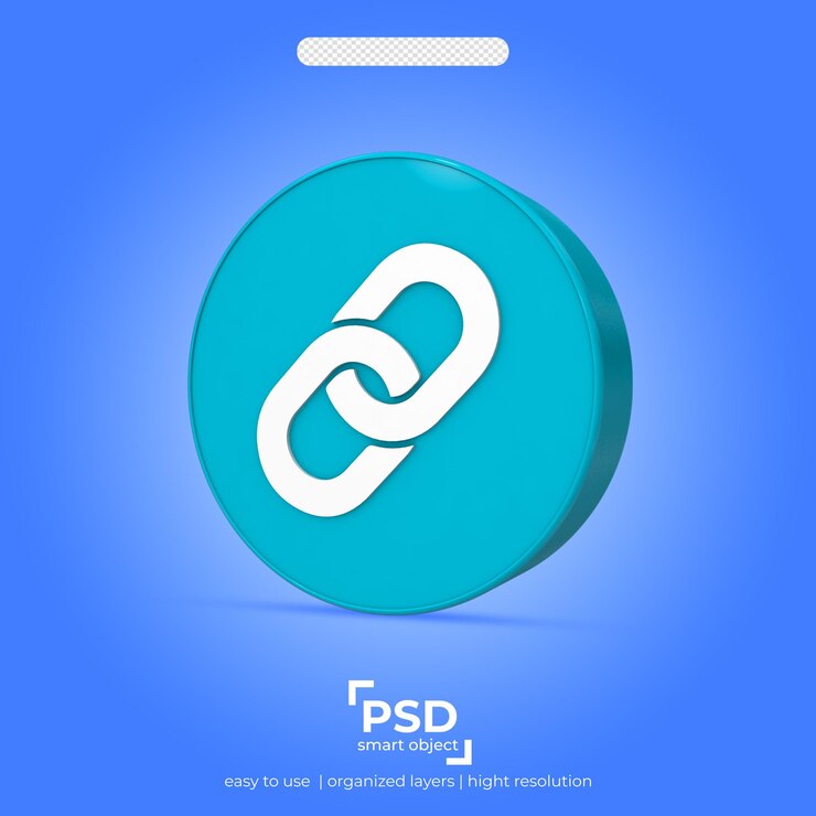 PSD 3d icon best render on transparent background 48