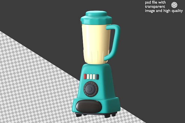 PSD 3d icon blender ilustration