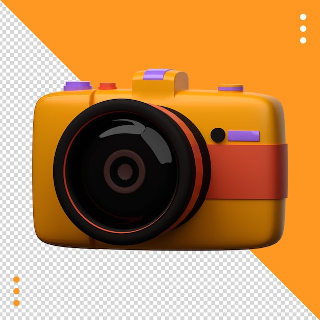 3d icon camera object