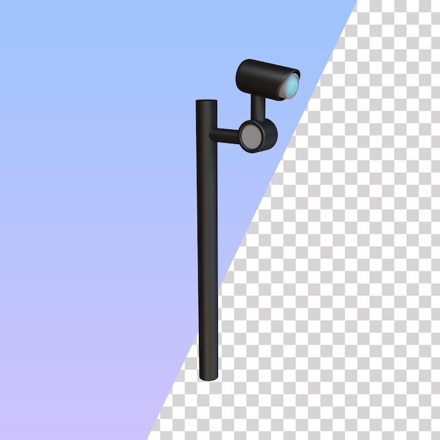 3d icon cctv