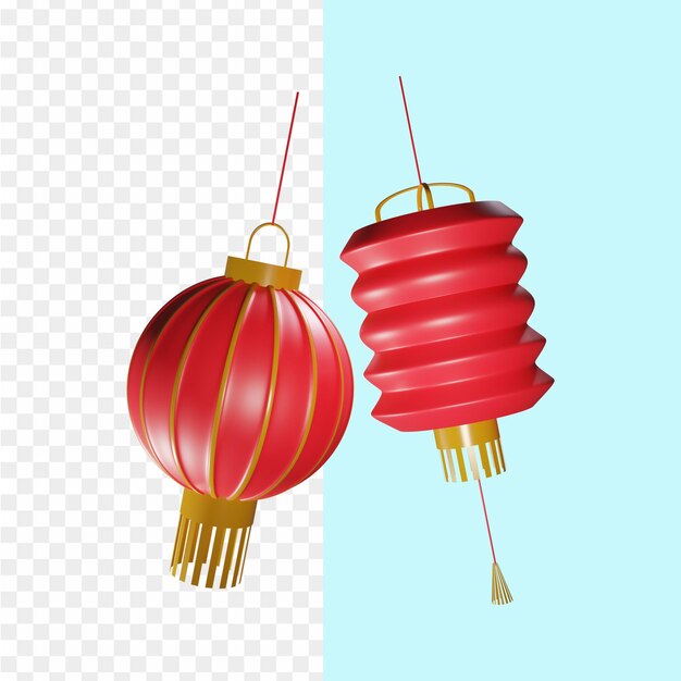 PSD 3d icon chinesse new year