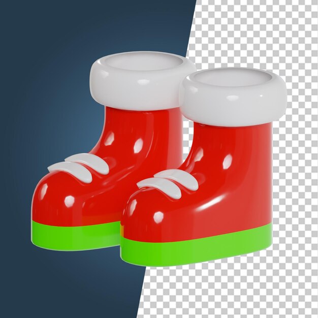 3D icon for Christmas element holiday festive