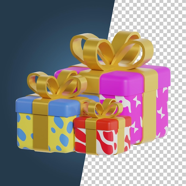 3d icon for christmas element holiday festive