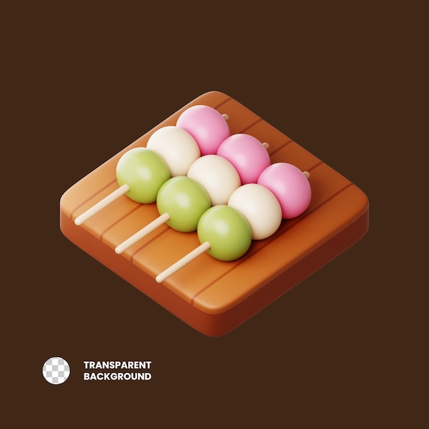 3D Icon Dango