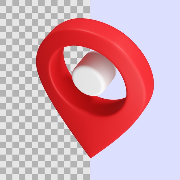 3d icon destination location