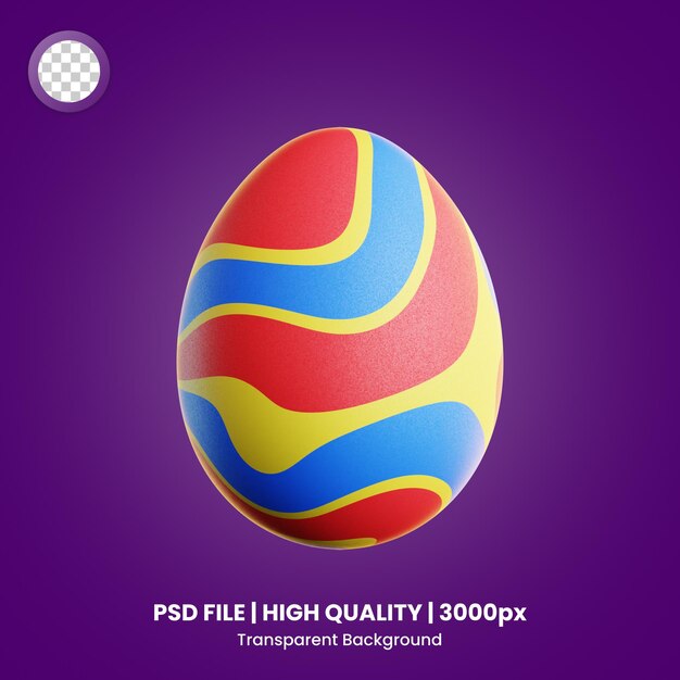 PSD 3d icon easter egg 5