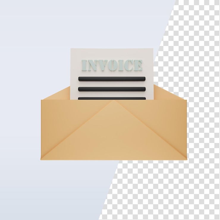 PSD 3d 아이콘 이메일
