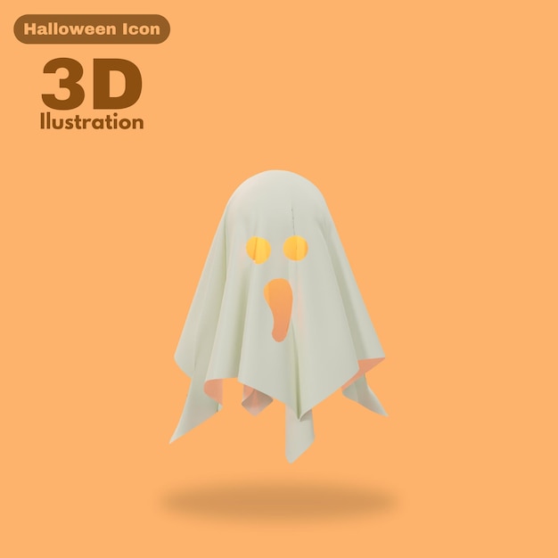 PSD ハロウィーンの 3d アイコン