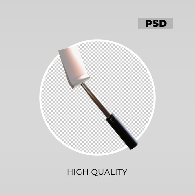 PSD 3d icon kitchen spatula look 2
