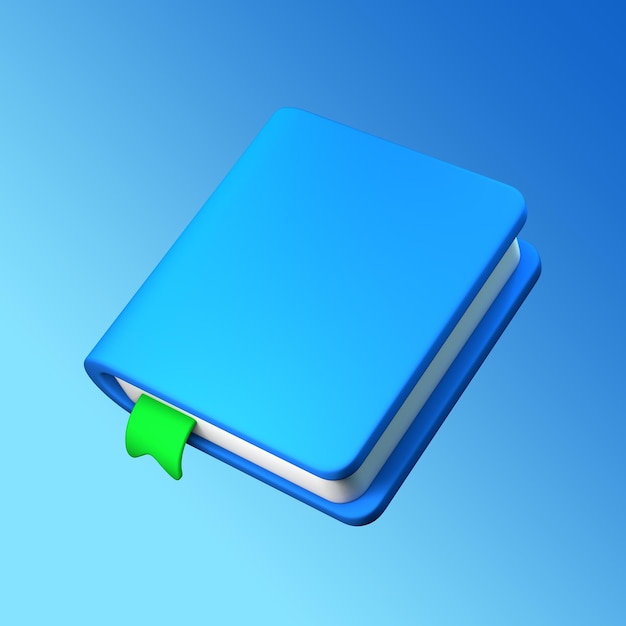 3D Icon Livro - Onderwijs