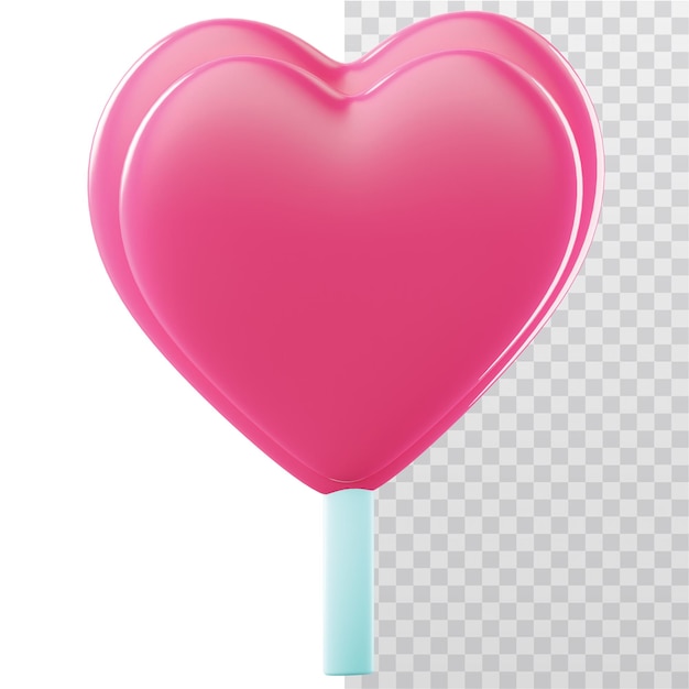 3d icon lollipop illustration