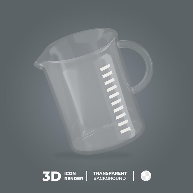 PSD 3d icon maatbeker