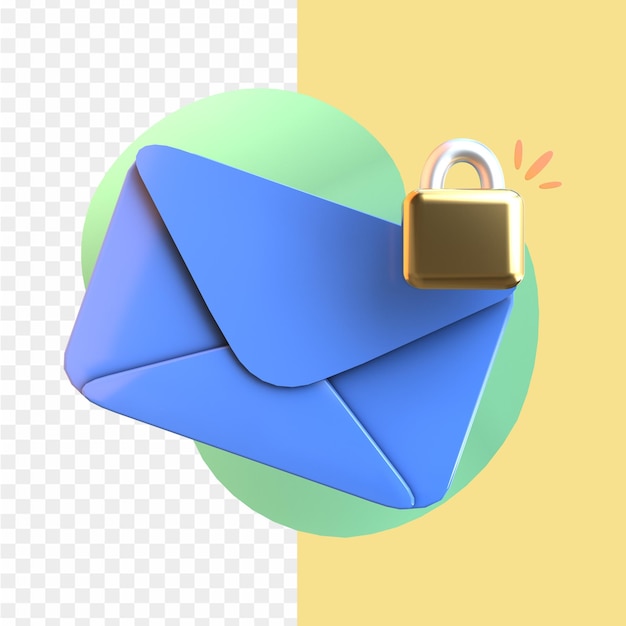 PSD 3d icon почтовый бизнес