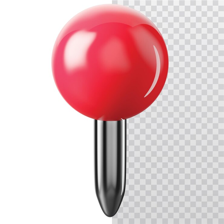 PSD 3d icon map pin illustration
