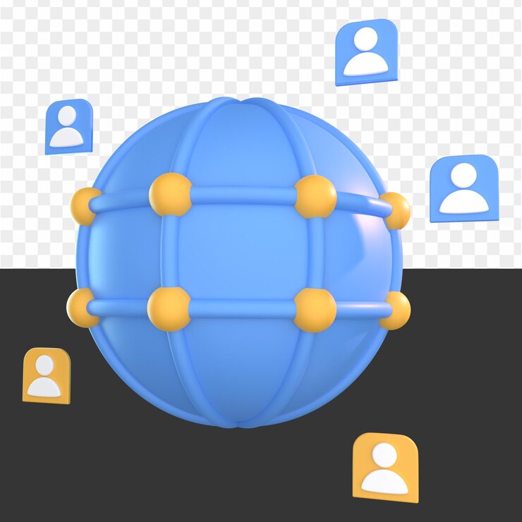 PSD маркетинговые иллюстрации 3d icon