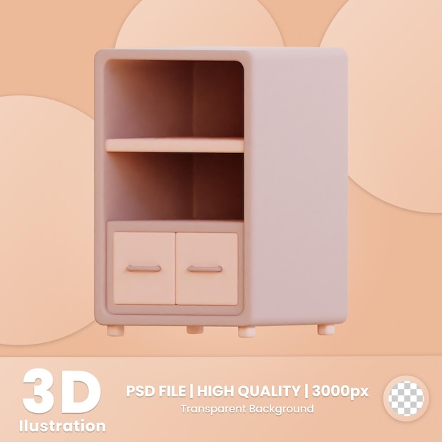 PSD 3d icon meubelen