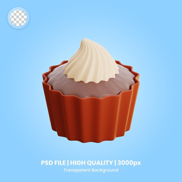 3D Icon Muffin