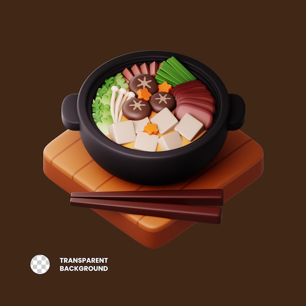3d icon nabe