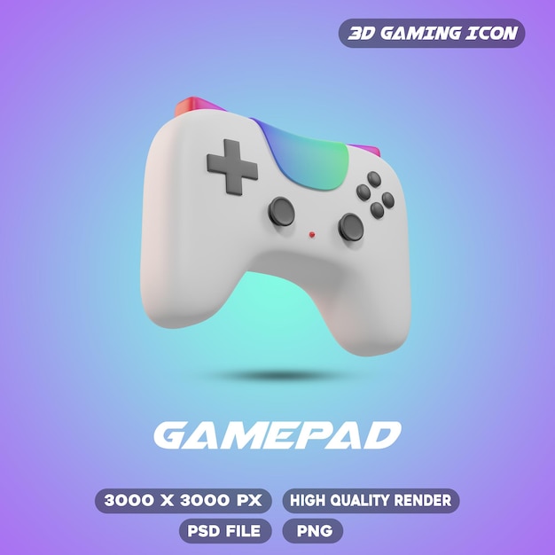 PSD 3d icon object gameing