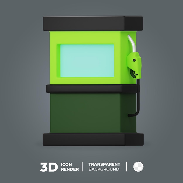 PSD Масляный насос 3d icon