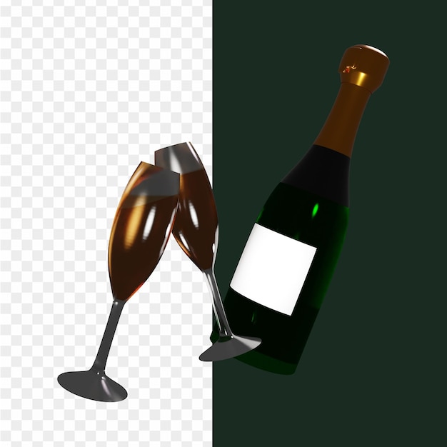 3D 아이콘 파티 디자인 사업