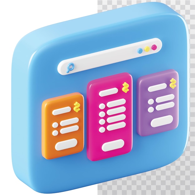 3D Icon Pricing Illustration