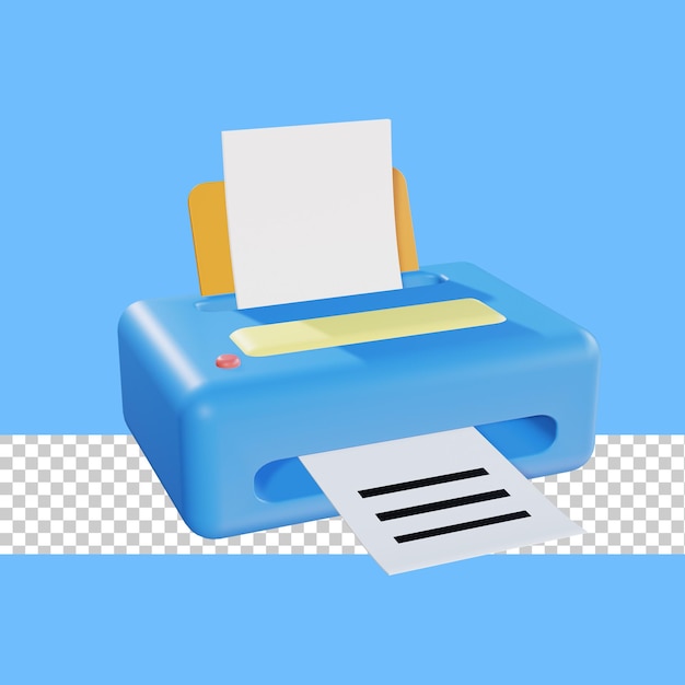 PSD 3d icon print