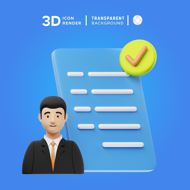 3d icon references illustration