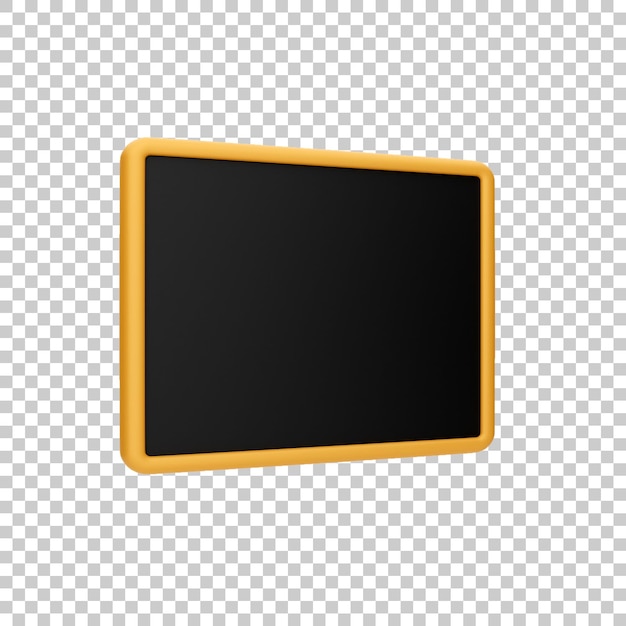 3d icon rendering of user interface object board