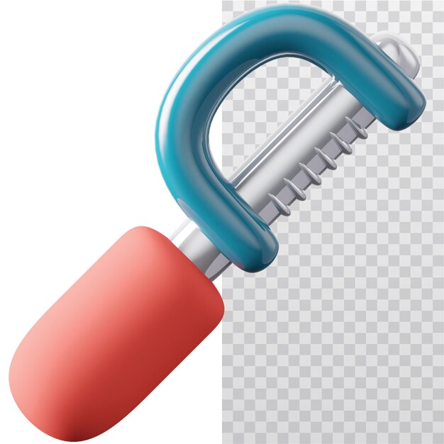 3D Icon Saw Illustration