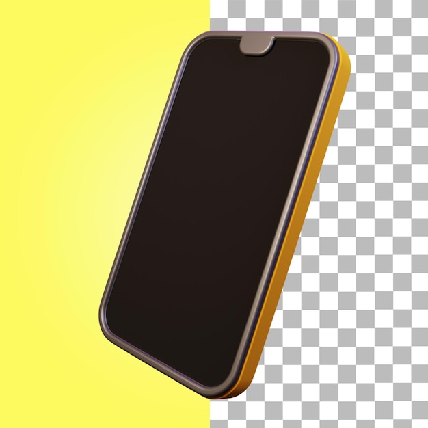 3D значок смартфона
