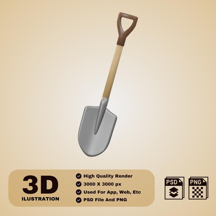 PSD 3d icon for summer camp