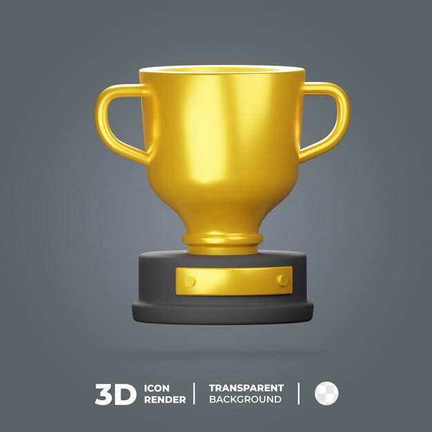 PSD 3d icon trophy