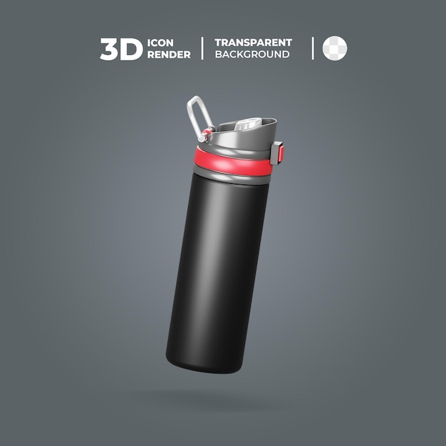 PSD 3d icon water bottle