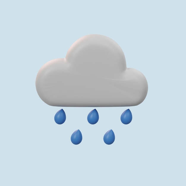 3d icon for weather