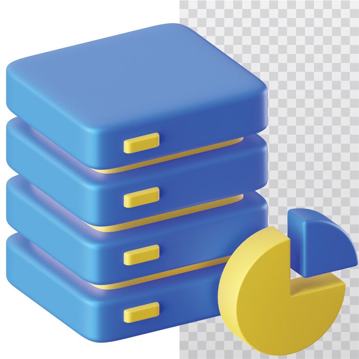PSD 3d-icondata-illustratie