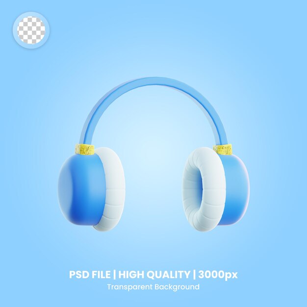 3d icons earmuffs