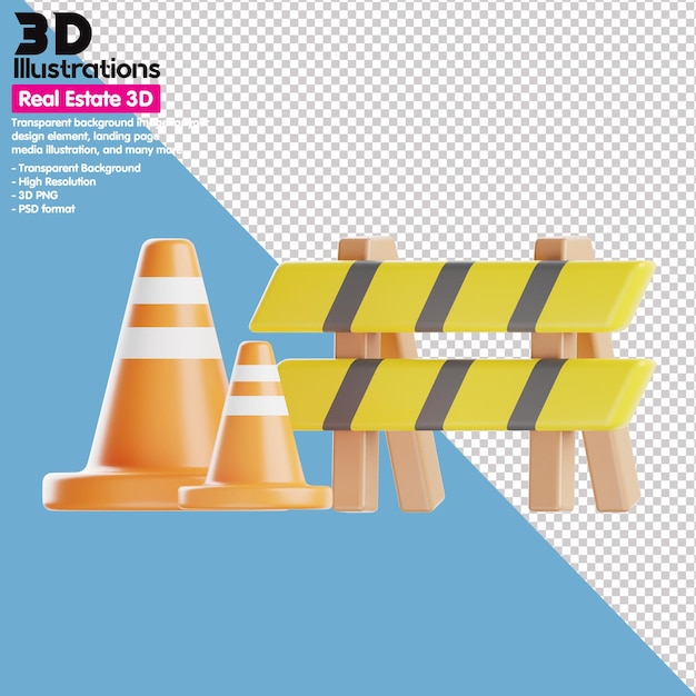 3D Icons Set Real Estate
