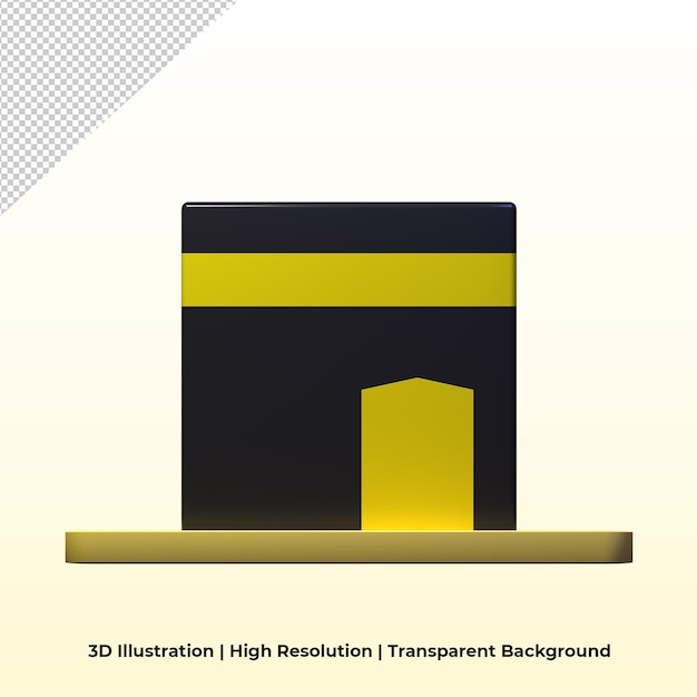 3d Ikona Ilustracja Kaaba