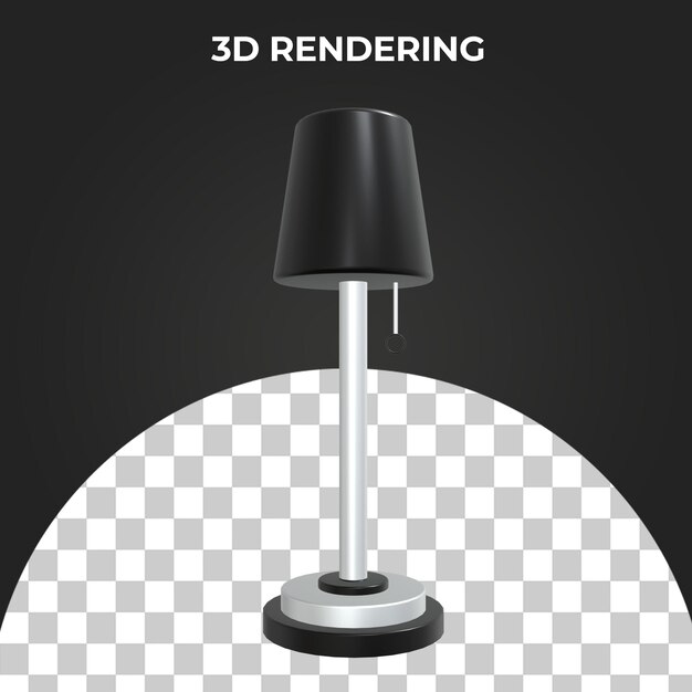 3d Ikona Lampki Nocnej Premium Psd