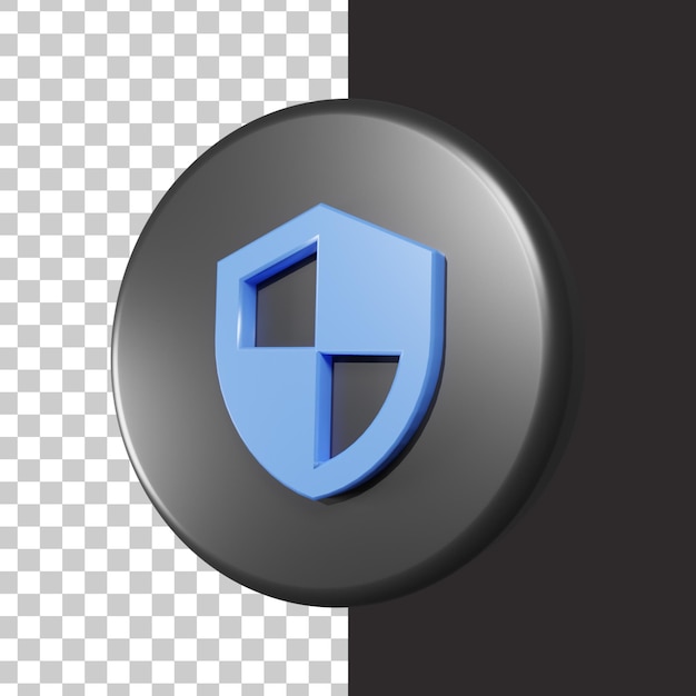 3d ikona tarczy