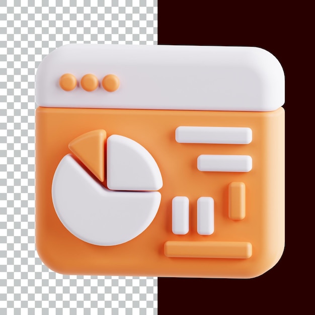3D-ikoni, 3d-renderöity resurssidesign, 3D-ikoni-kuvitus