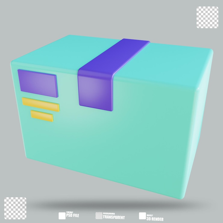 PSD 3d illüstrasyon paket 3