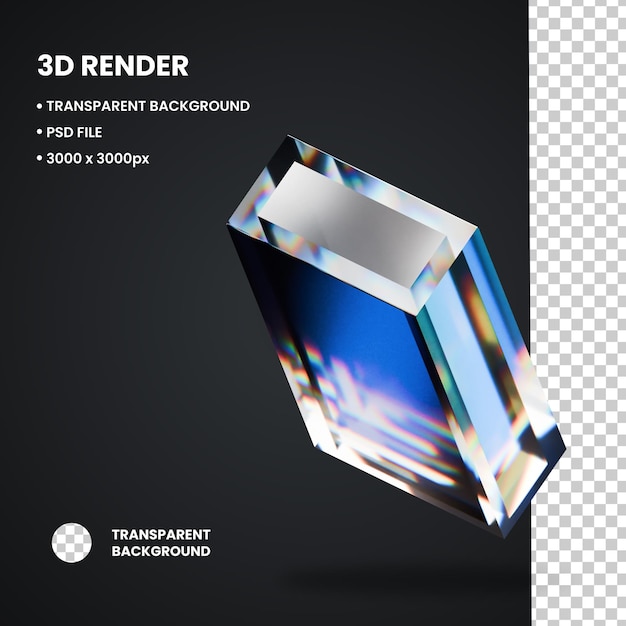 3D-illustratie Beam Shape
