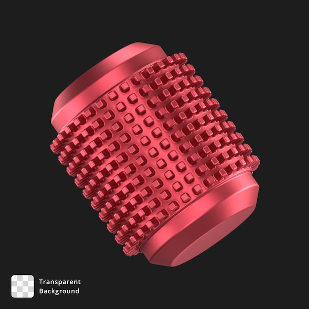 3d illustration of an abstract object