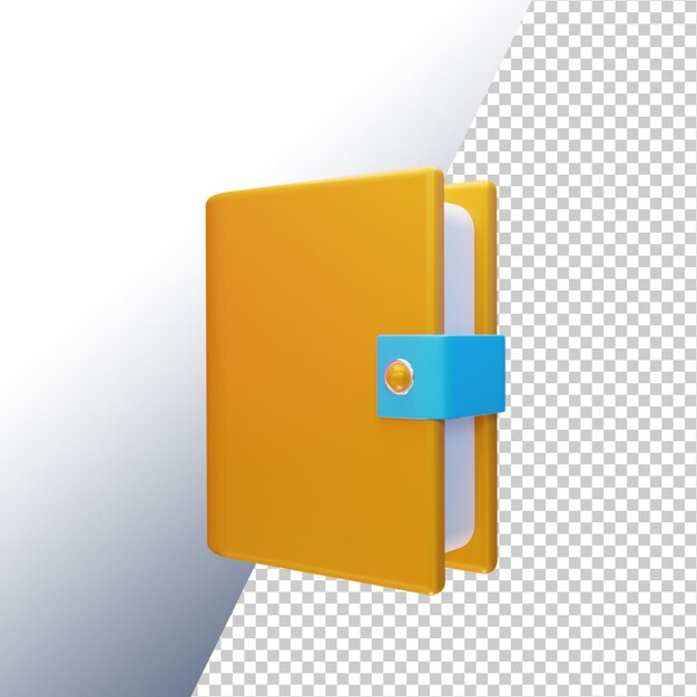 3D-illustration Bokikon