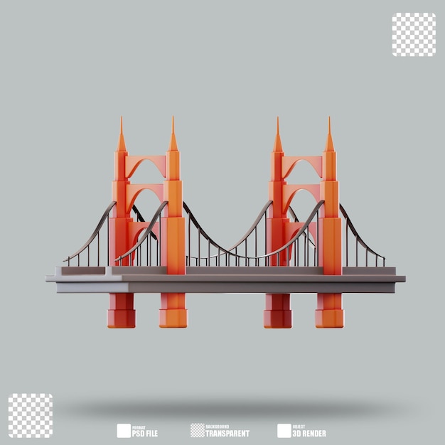 Иллюстрация 3D Bridge 2