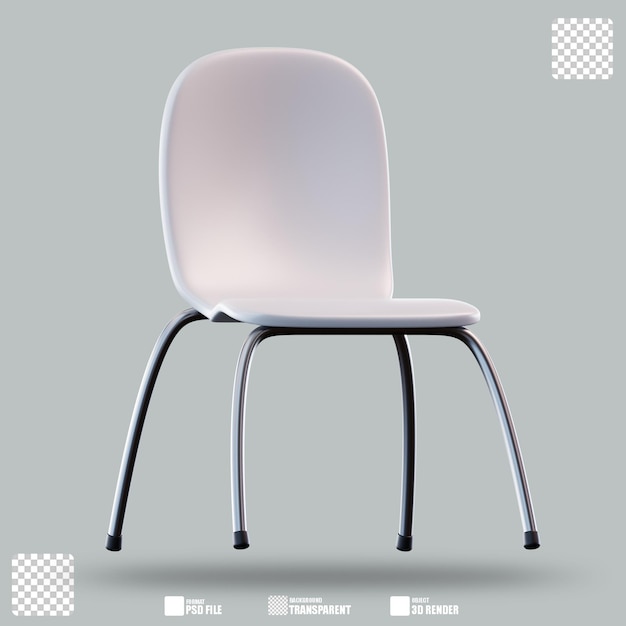 3D Illustration Classic Chair 2