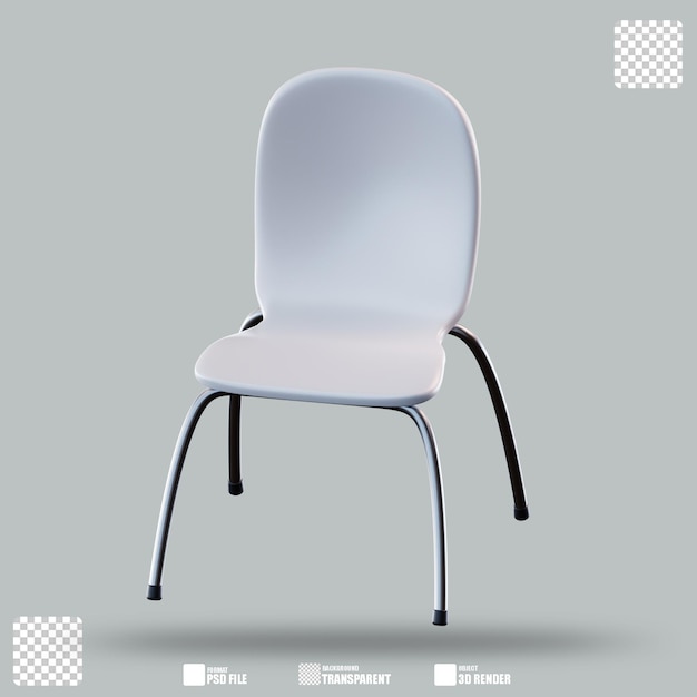 3D Illustration Classic Chair 2